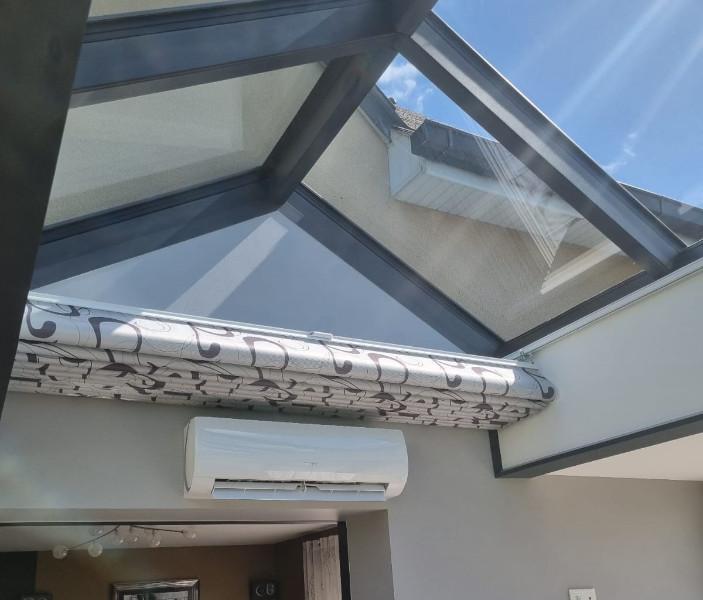 INSTALLATION D'UNE CLIMATISATION DANS UNE VERANDA A MUNEVILLE SUR MER 