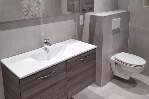 CREATION D'UNE SALLE DE BAIN A CONTRIERES (QUETTREVILLE SUR SIENNE)