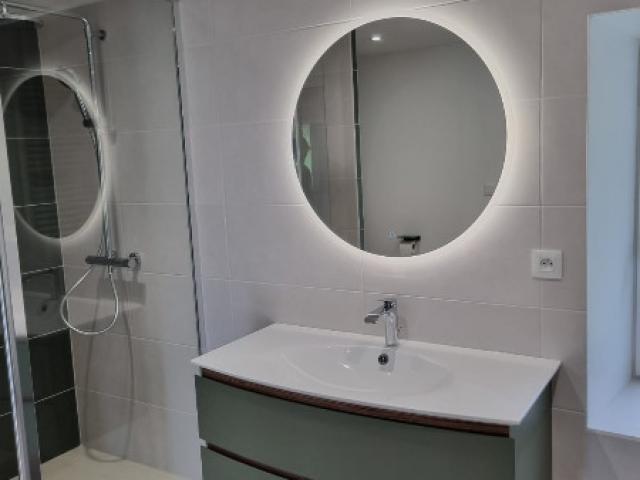 RENOVATION D'UNE SALLE DE BAIN A RONCEY, PROCHE DE QUETTREVILLE SUR SIENNE