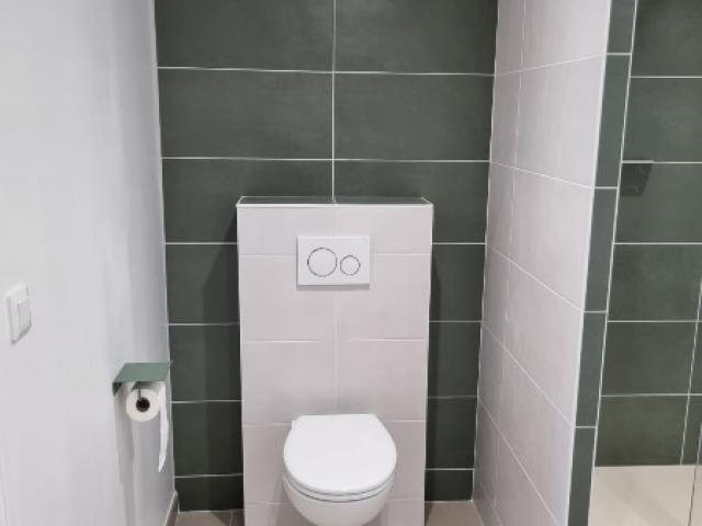 RENOVATION D'UNE SALLE DE BAIN A RONCEY, PROCHE DE QUETTREVILLE SUR SIENNE
