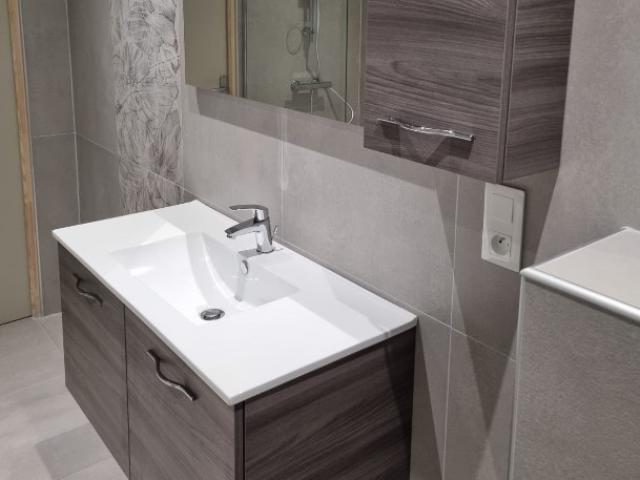 CREATION D'UNE SALLE DE BAIN A CONTRIERES (QUETTREVILLE SUR SIENNE)