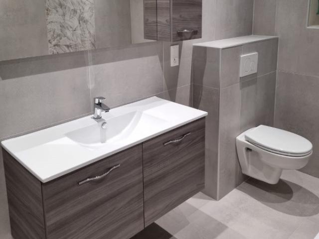 CREATION D'UNE SALLE DE BAIN A CONTRIERES (QUETTREVILLE SUR SIENNE)