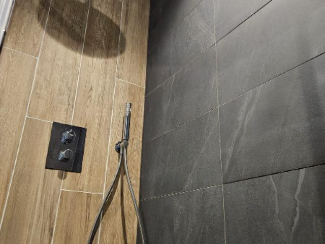 Rénovation d'une salle de douche à Saint Jean des Champs proche de Granville