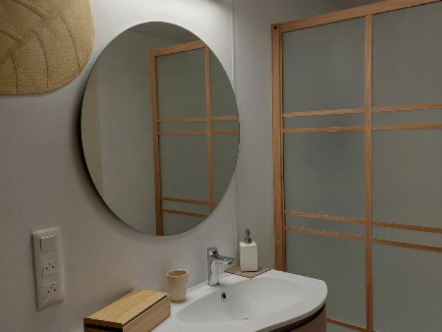 RENOVATION D'UNE SALLE DE BAIN EN SALLE D'EAU A MONTMARTIN SUR MER 