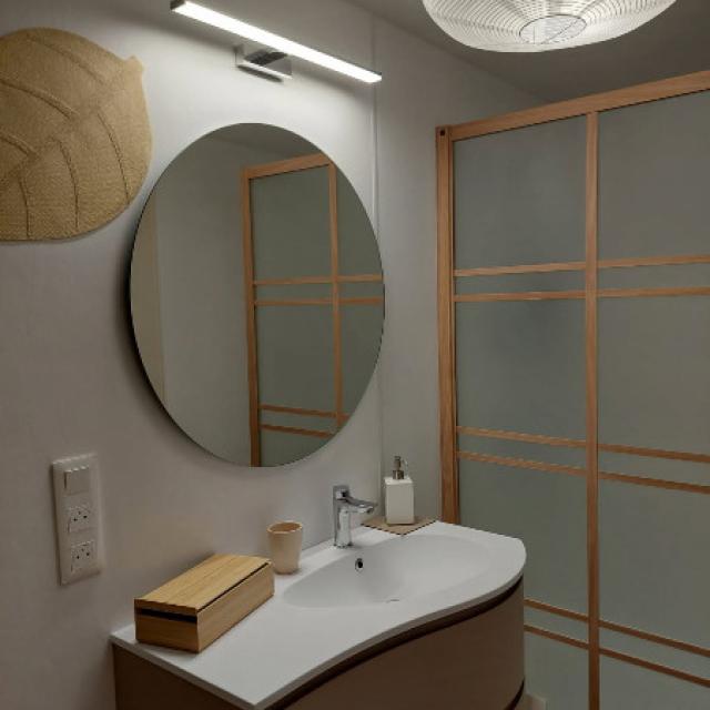 RENOVATION D'UNE SALLE DE BAIN EN SALLE D'EAU A MONTMARTIN SUR MER 